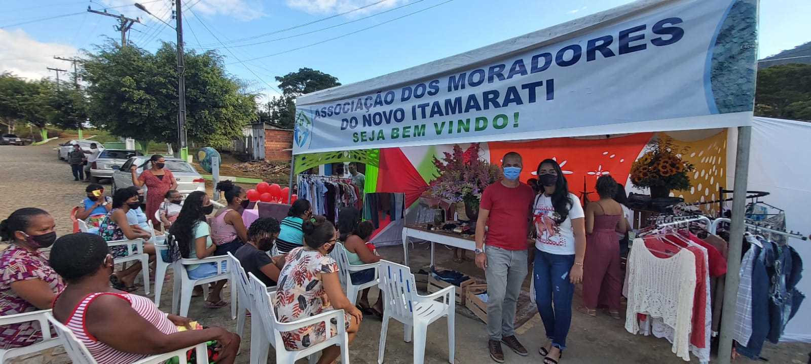 Camacã: Mães do Novo Itamarati (Biscó) são contempladas com o II Brechó Solidário